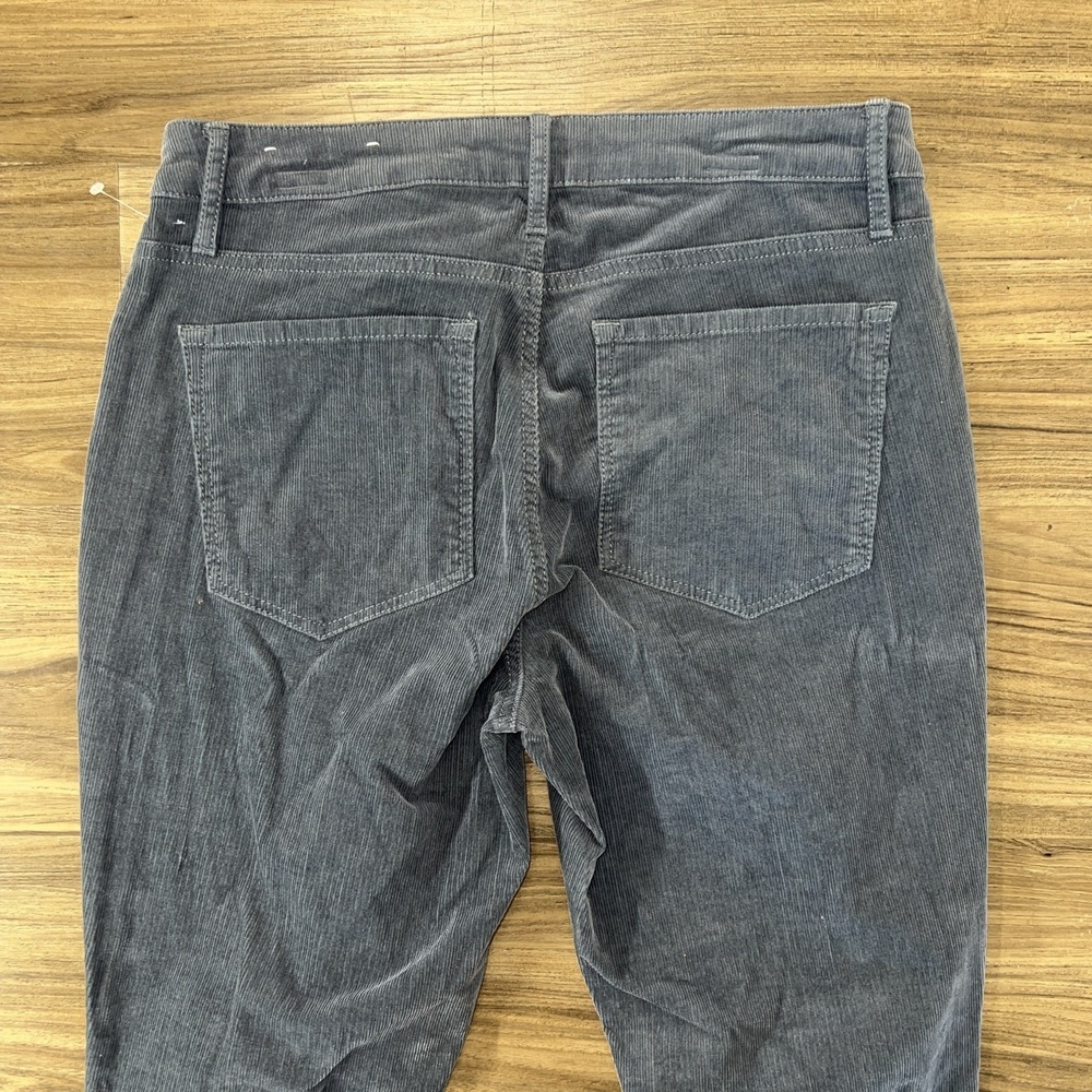 Ann Taylor Loft Pants Corduroy Modern Skinny Size P28/6 Green - Picture 6 of 6